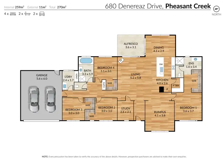 Floorplan of Homely land listing, 680 Denereaz Drive, Pheasant Creek VIC 3757