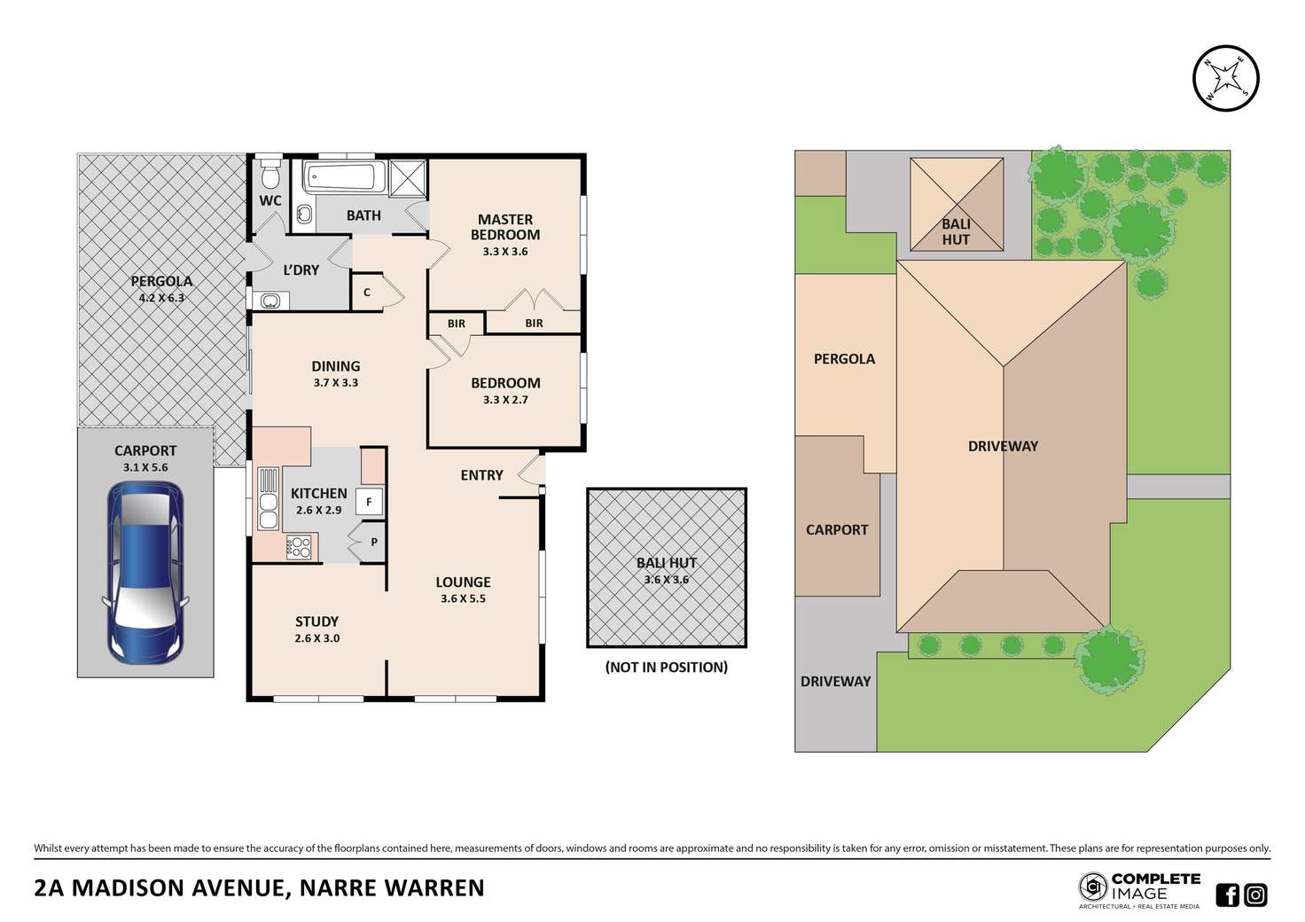 Floorplan of Homely house listing, 2a Madison Avenue, Narre Warren VIC 3805