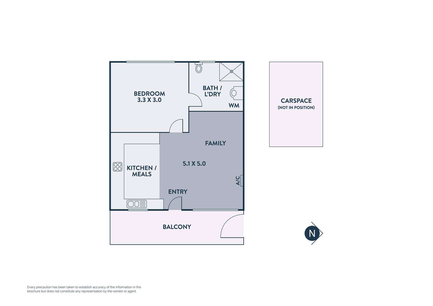 Floorplan of Homely apartment listing, 12/56 Pender Street, Thornbury VIC 3071