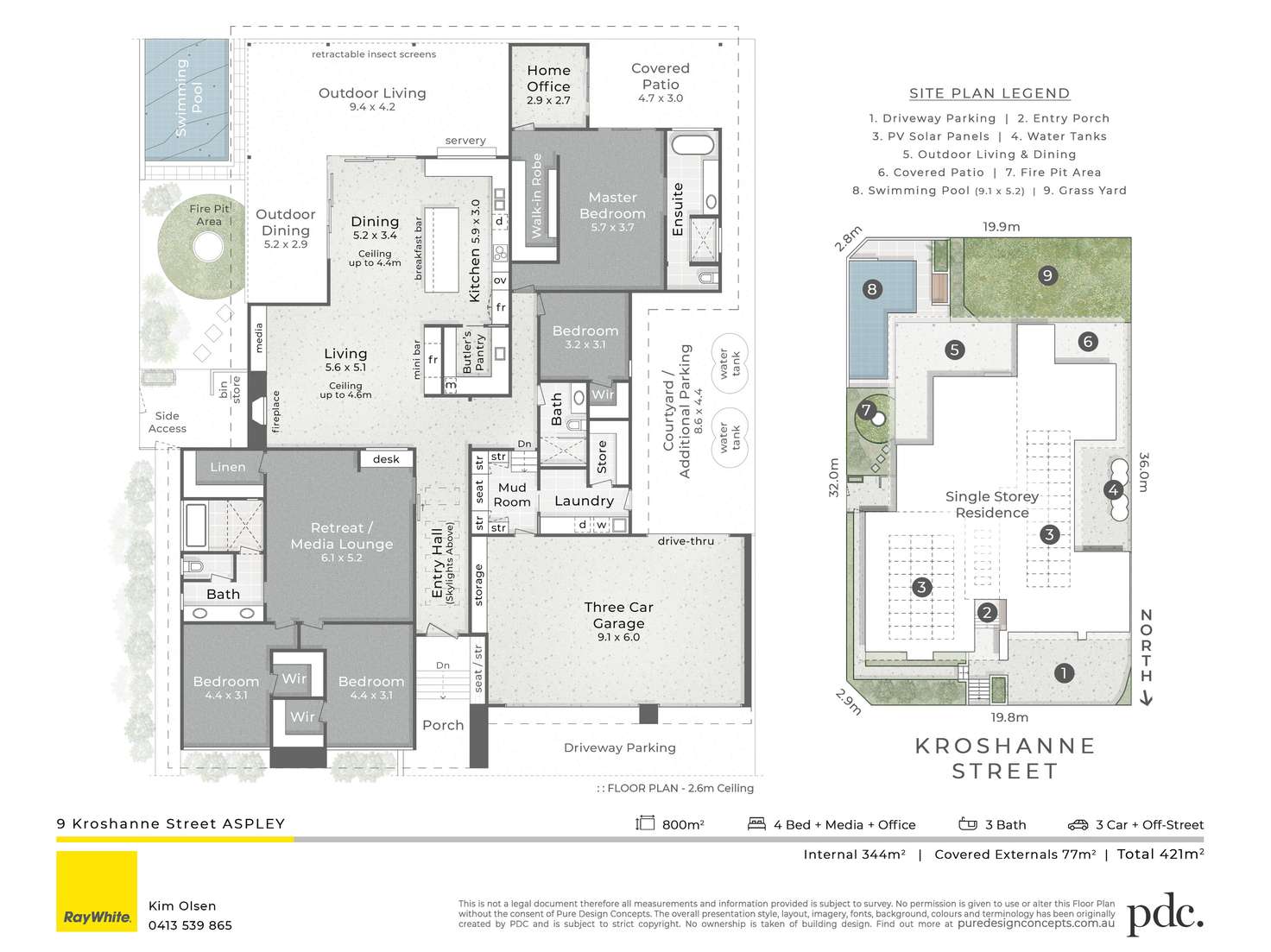 Floorplan of Homely house listing, 9 Kroshanne Street, Aspley QLD 4034
