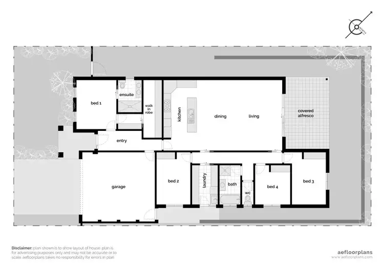 Floorplan of Homely house listing, 16 Eccles Circuit, Macgregor ACT 2615