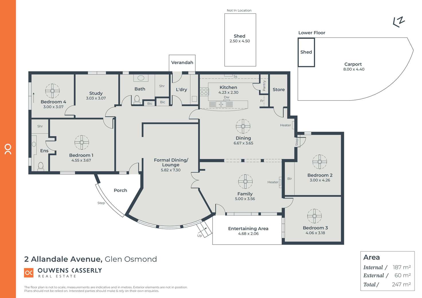 Floorplan of Homely house listing, 2 Allandale Avenue, Glen Osmond SA 5064