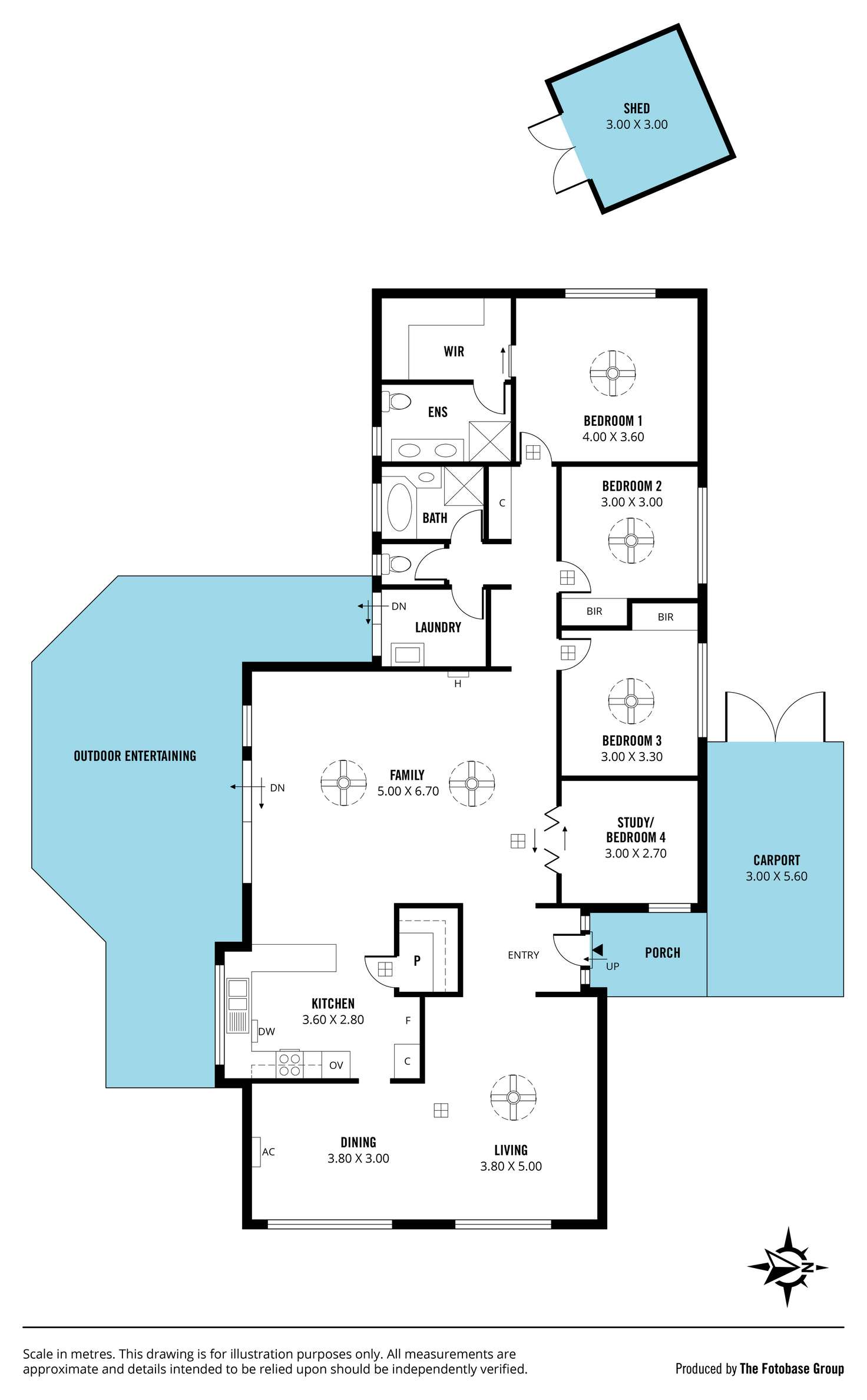 Floorplan of Homely house listing, 25 Buccaneer Drive, Seaford Rise SA 5169