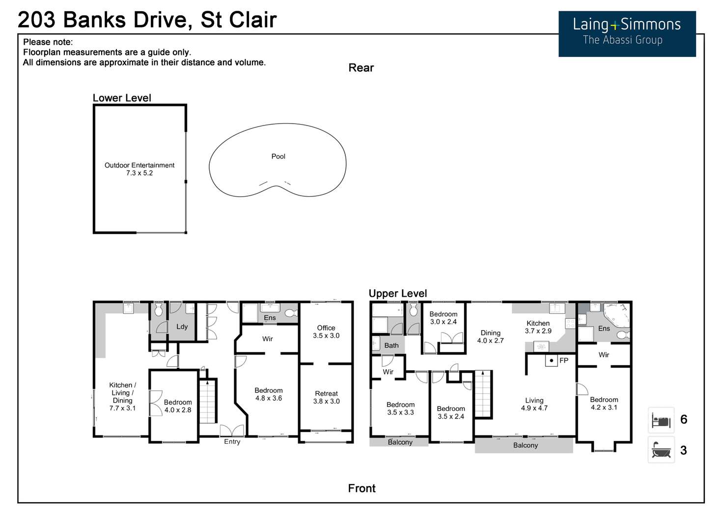 Floorplan of Homely house listing, 203 Banks Drive, St Clair NSW 2759