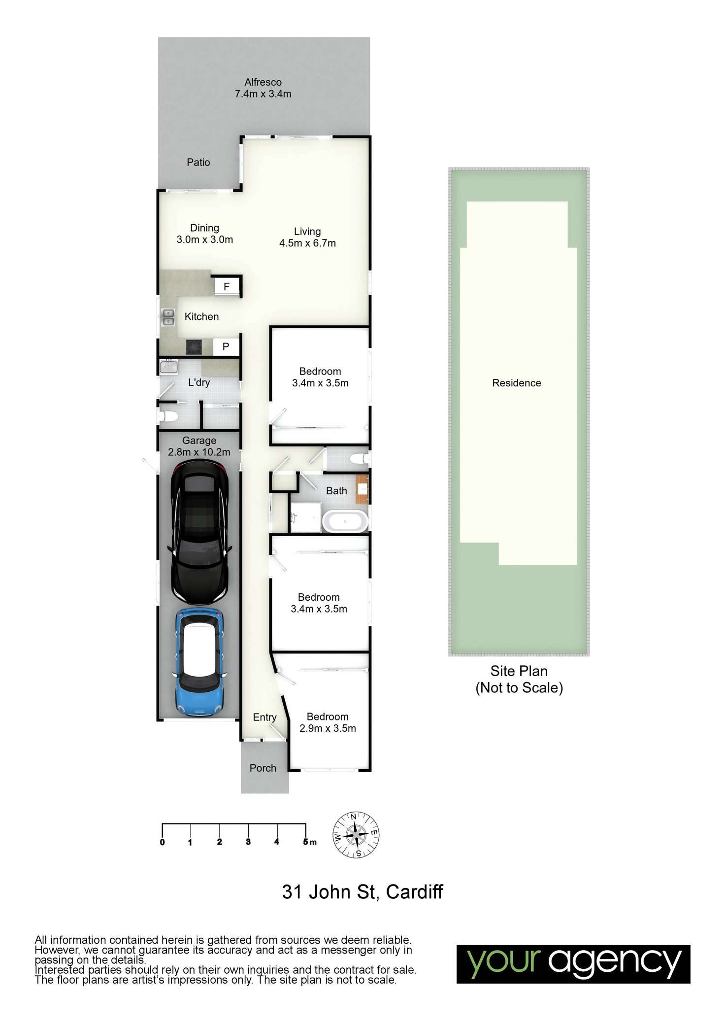 Floorplan of Homely house listing, 31 John Street, Cardiff NSW 2285