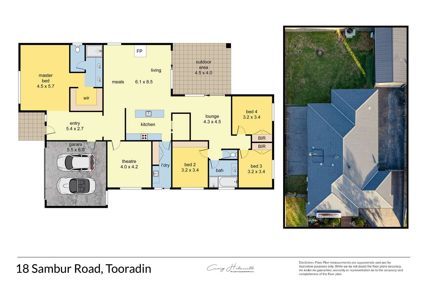 Floorplan of Homely house listing, 18 Sambur Road, Tooradin VIC 3980
