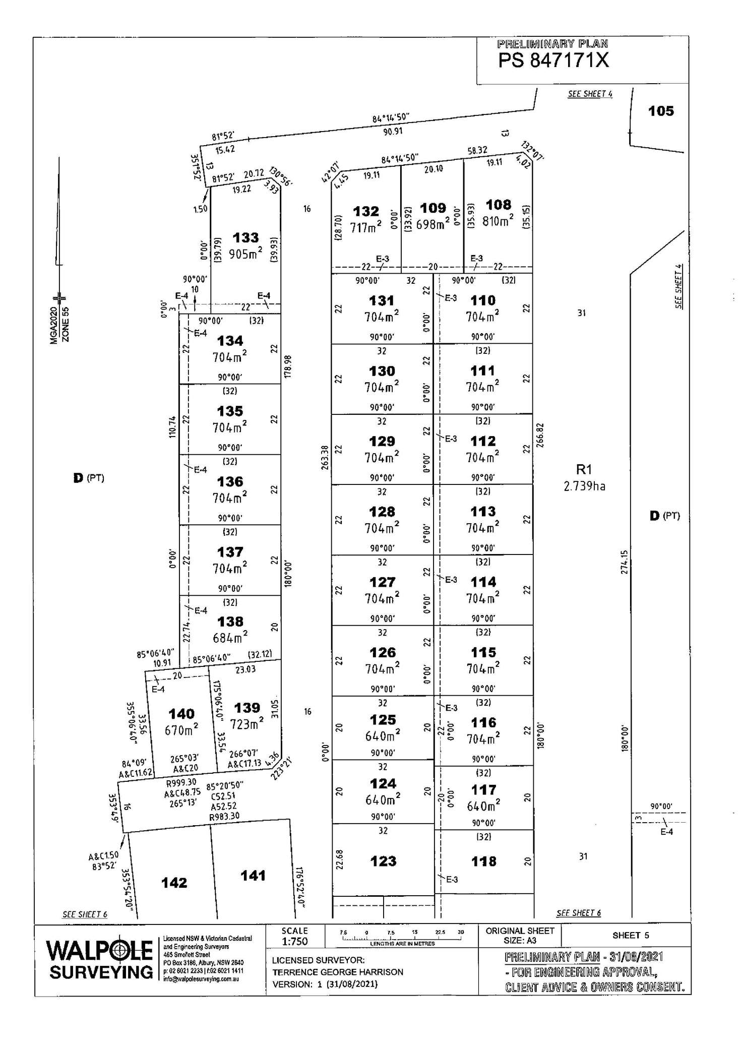 Floorplan of Homely residentialLand listing, LOT 127, 11 Ridley Avenue, Leneva VIC 3691