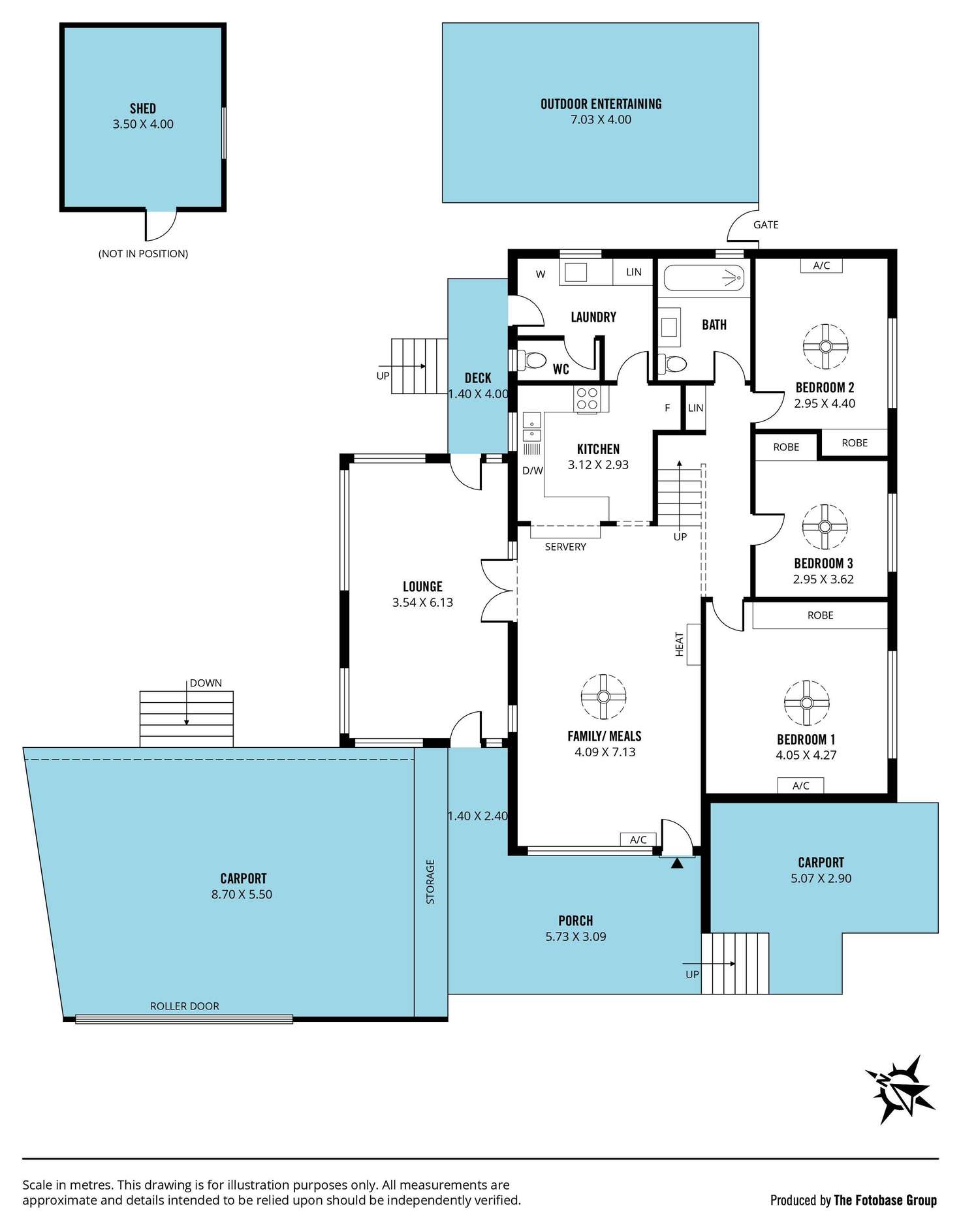 Floorplan of Homely house listing, 2 Winkie Street, Christies Beach SA 5165