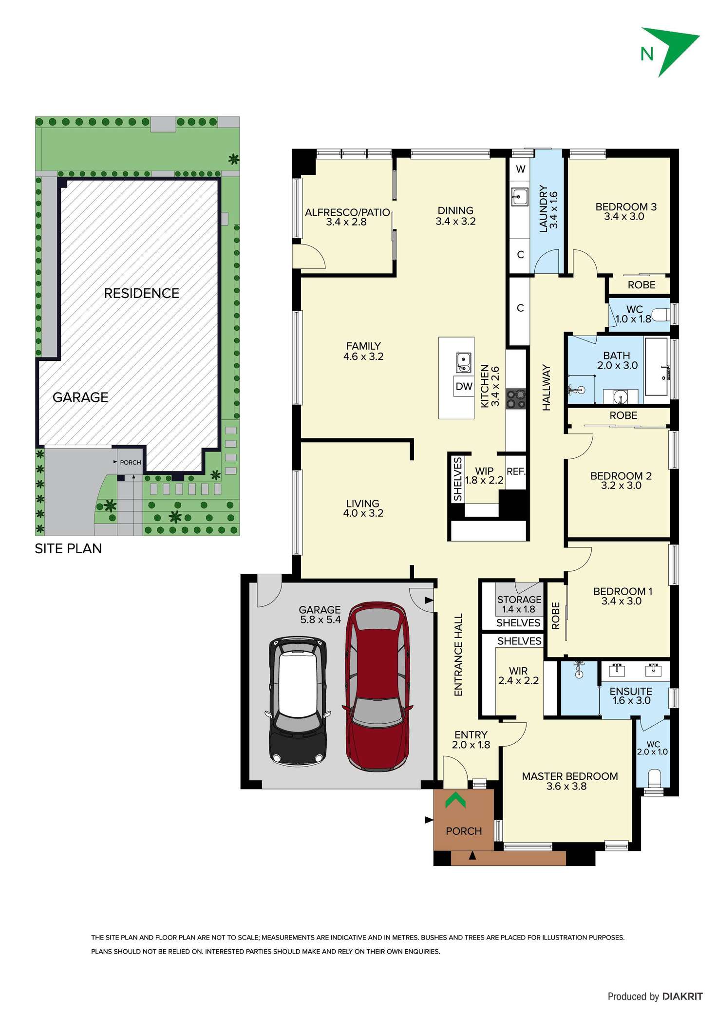 Floorplan of Homely house listing, 4 Everard Avenue, Clyde North VIC 3978