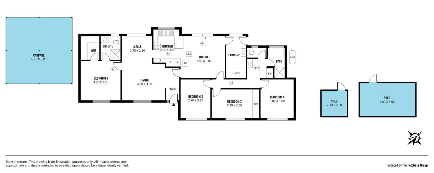 Floorplan of Homely house listing, 8 Seaview Court, Morphett Vale SA 5162