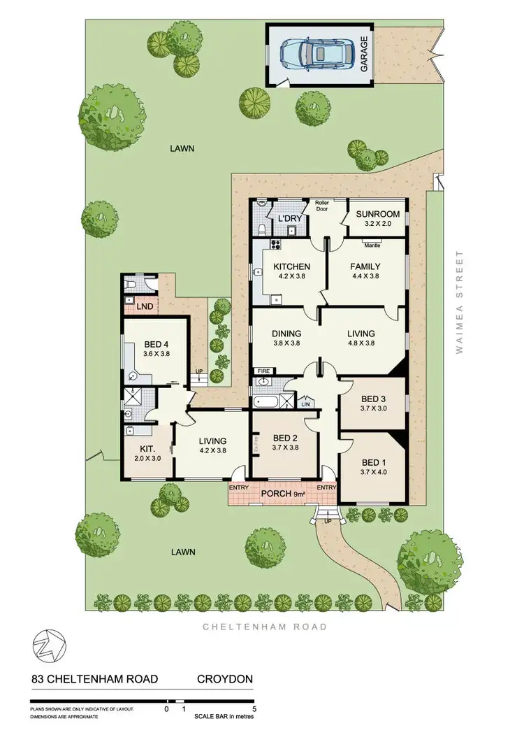 Floorplan of Homely house listing, 83 Cheltenham Road, Croydon NSW 2132