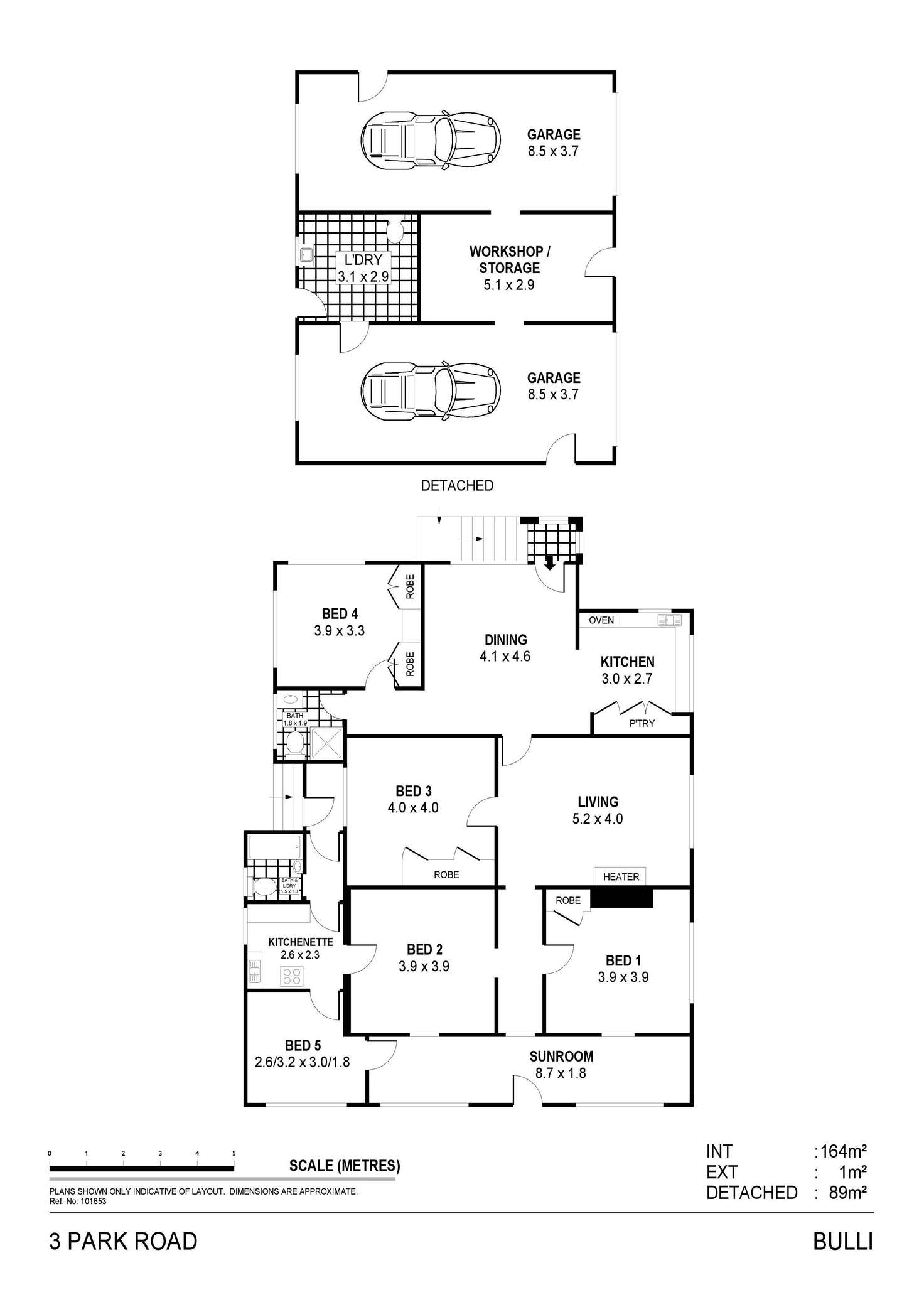 Floorplan of Homely house listing, 3 Park Road, Bulli NSW 2516