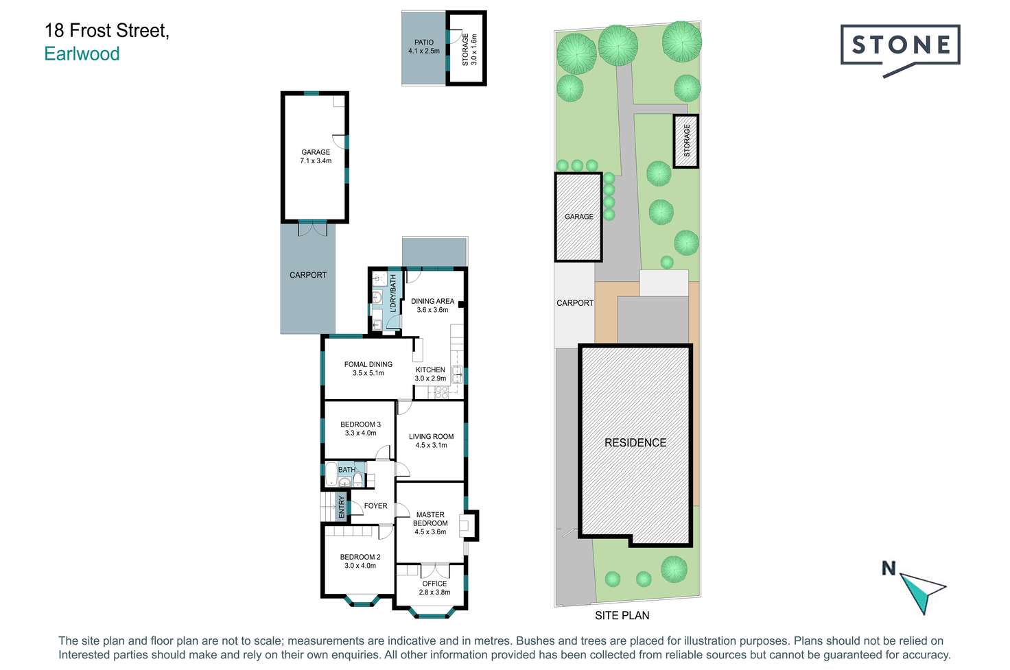 Floorplan of Homely house listing, 18 Frost Street, Earlwood NSW 2206