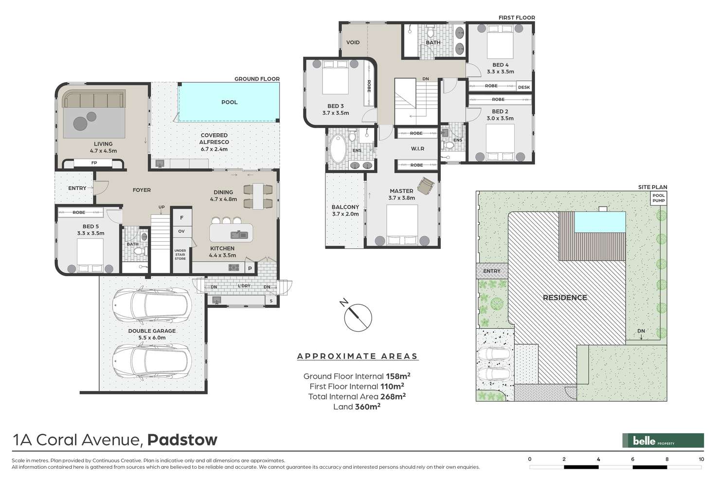 Floorplan of Homely house listing, 1A Coral Avenue, Padstow NSW 2211