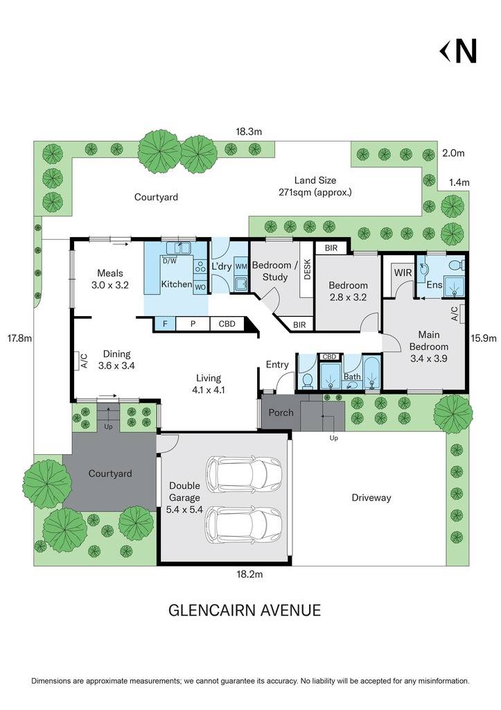 Floorplan of Homely unit listing, 3/6 Glencairn Avenue, Camberwell VIC 3124