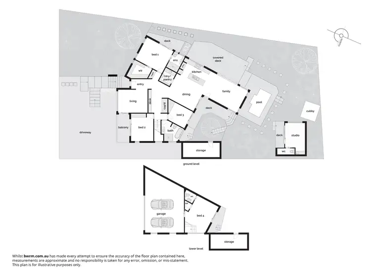 Floorplan of Homely house listing, 3 Champ Place, Curtin ACT 2605