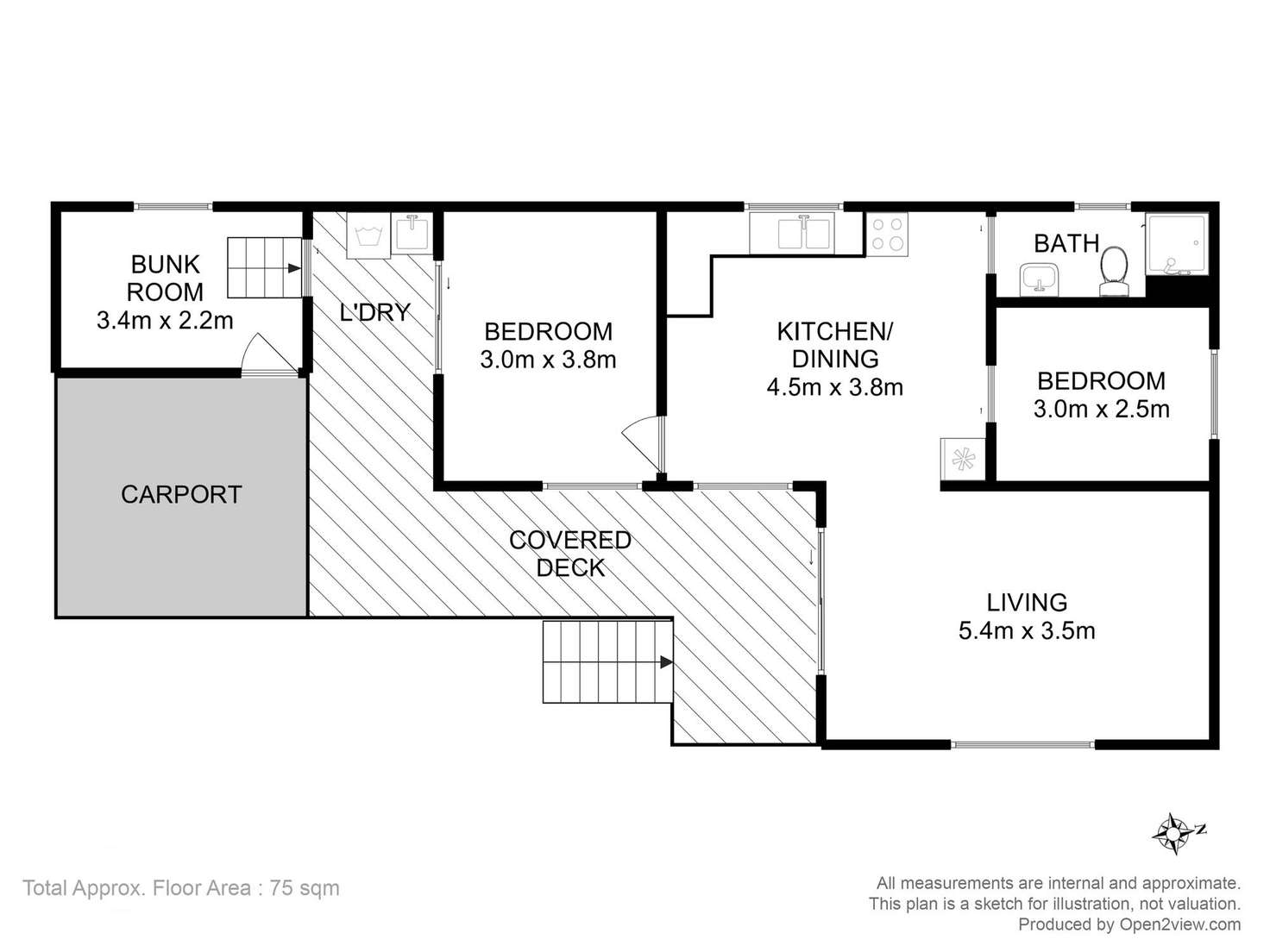 Floorplan of Homely house listing, 3 Turners Road, Saltwater River TAS 7186