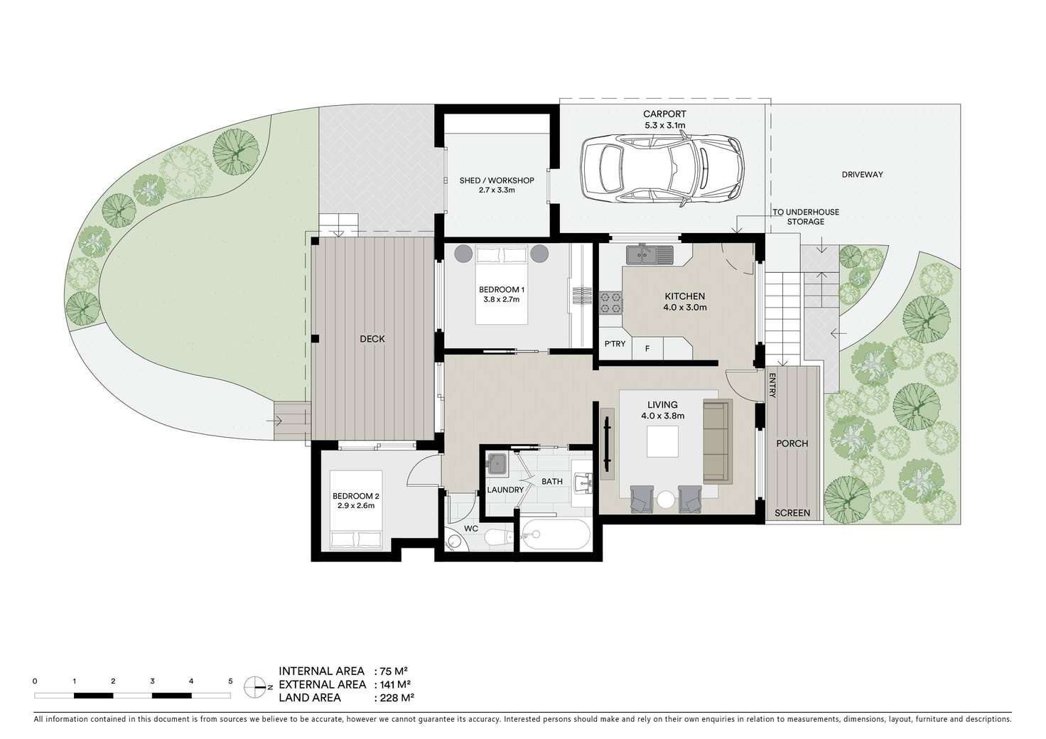 Floorplan of Homely townhouse listing, 4/197 Woy Woy Road, Horsfield Bay NSW 2256