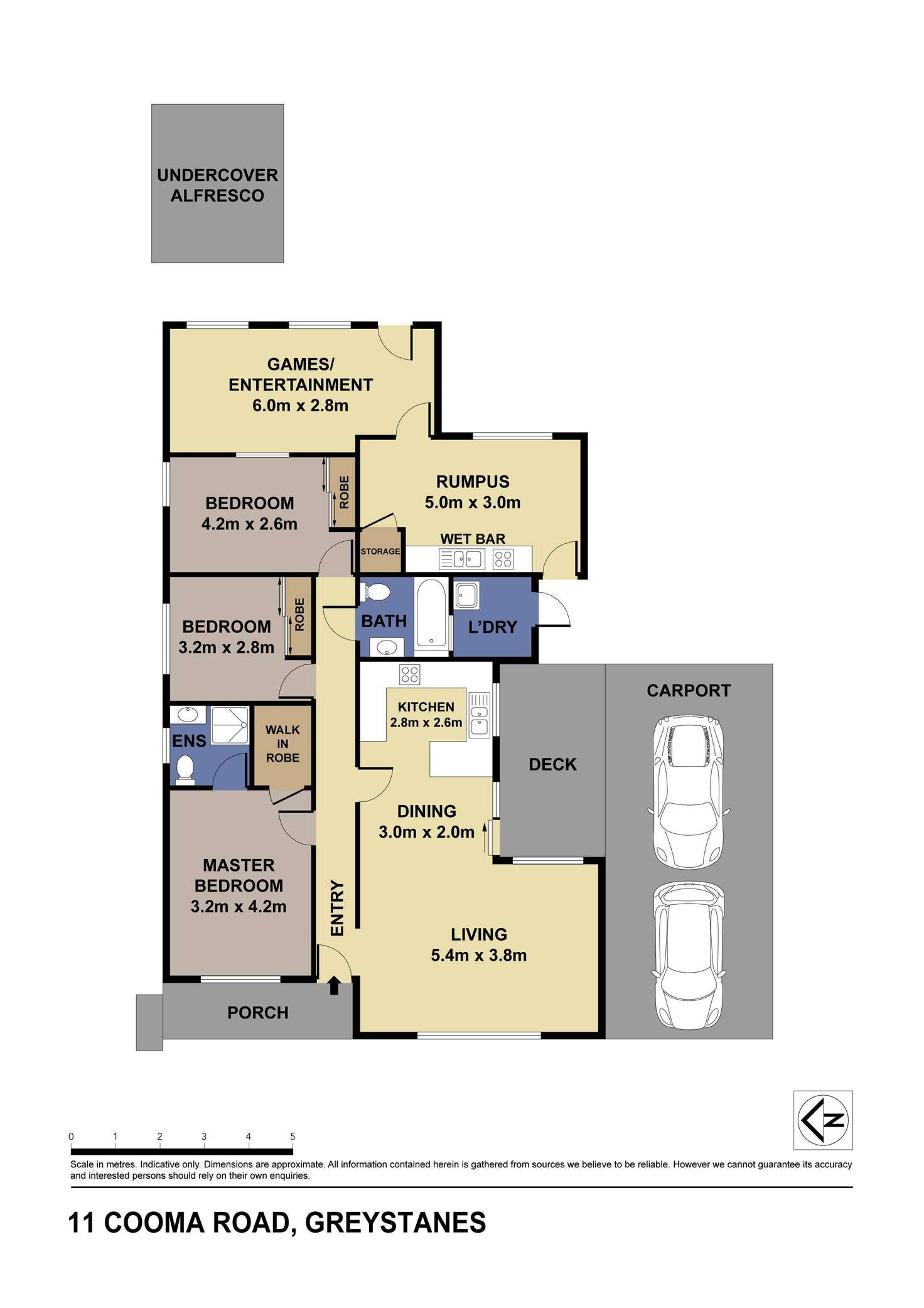 Floorplan of Homely house listing, 11 Cooma Road, Greystanes NSW 2145