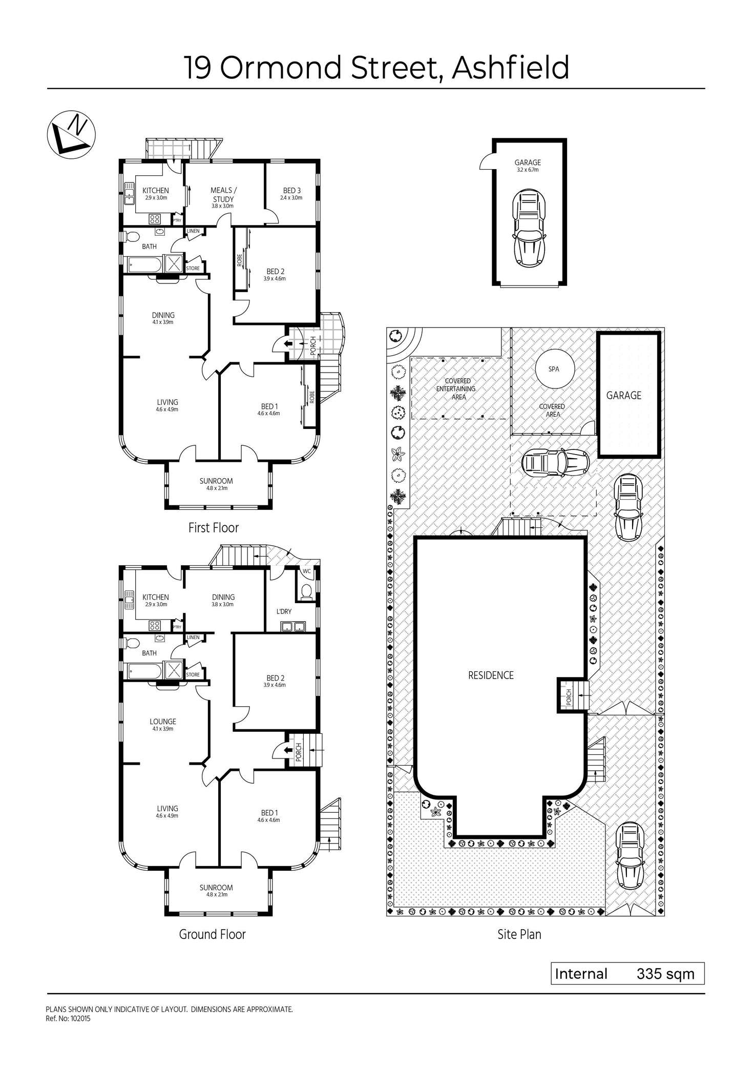 Floorplan of Homely blockOfUnits listing, 19 Ormond Street, Ashfield NSW 2131