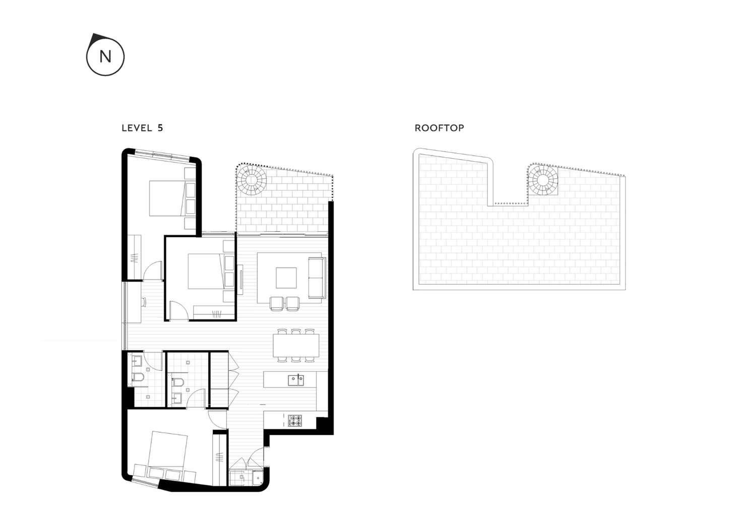 Floorplan of Homely apartment listing, 503/669-671 Old Princes Highway, Sutherland NSW 2232