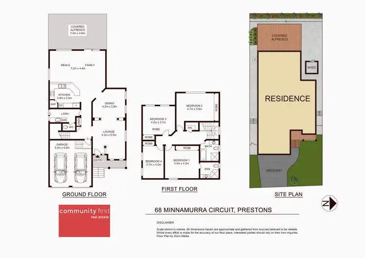 Floorplan of Homely house listing, 68 Minnamurra Circuit, Prestons NSW 2170