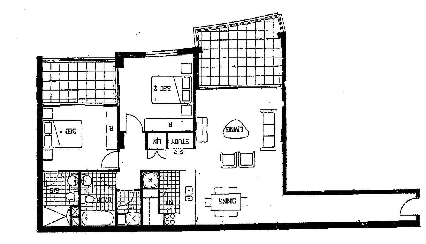Floorplan of Homely apartment listing, F405/7 Hunter Street, Waterloo NSW 2017