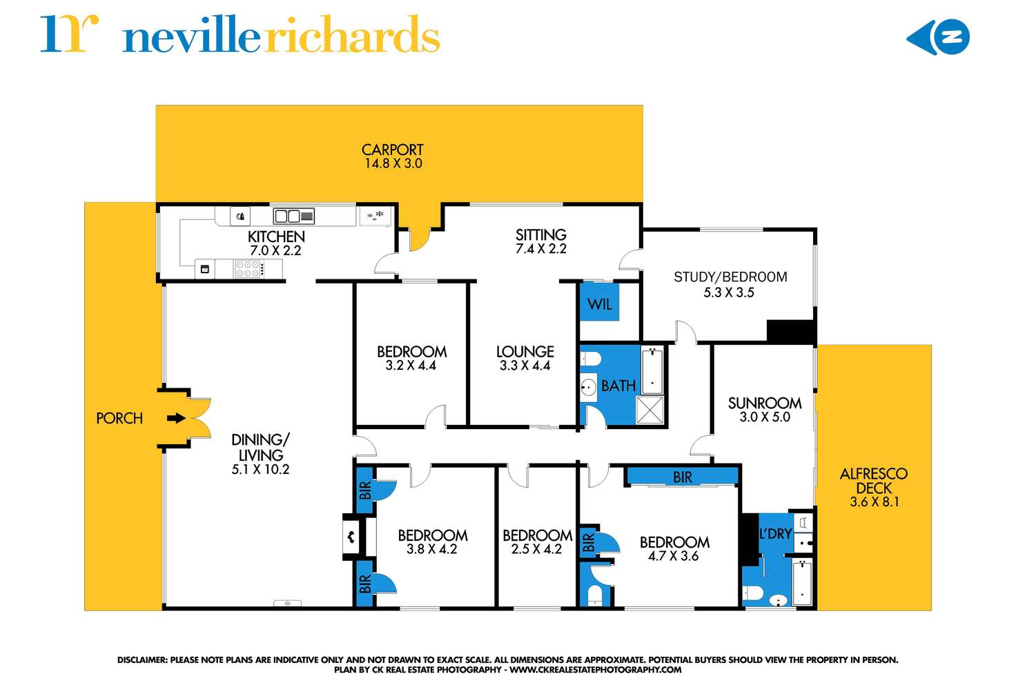 Floorplan of Homely house listing, 118 Newcombe Street, Portarlington VIC 3223