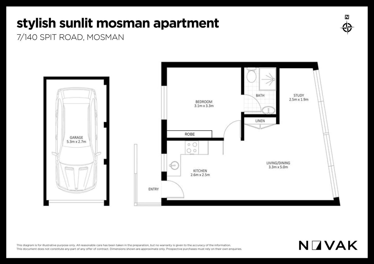 Floorplan of Homely apartment listing, 7/140 Spit Road, Mosman NSW 2088