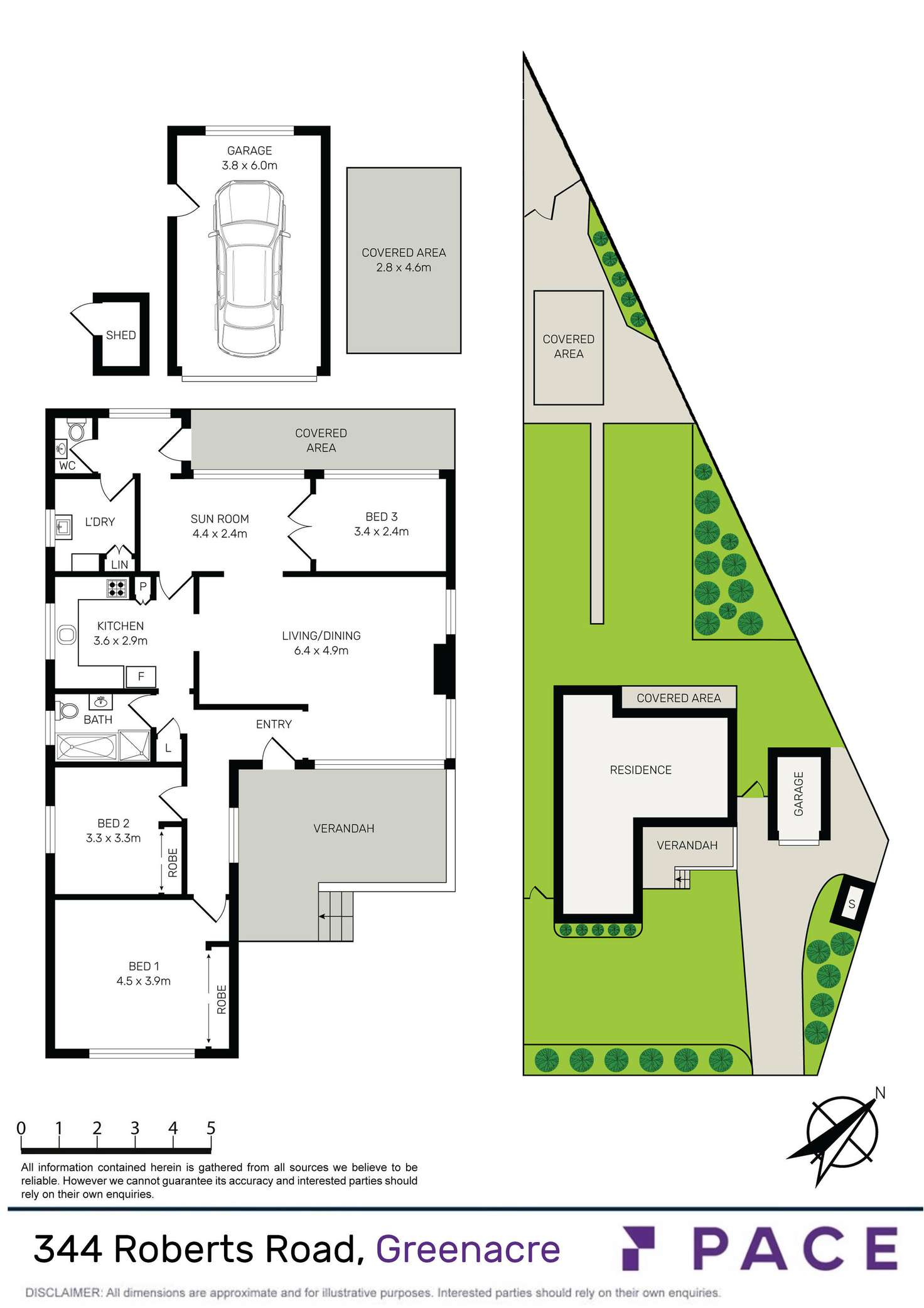 Floorplan of Homely house listing, 344 Roberts Road, Greenacre NSW 2190