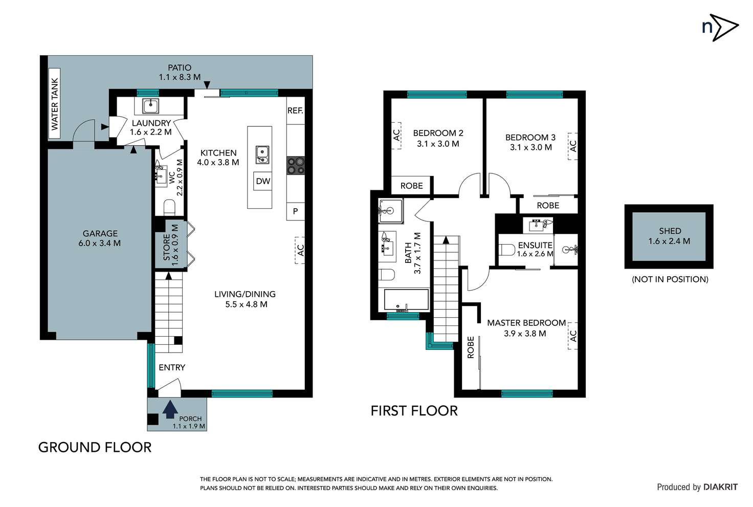Floorplan of Homely townhouse listing, 1C Belah Street, Thomastown VIC 3074