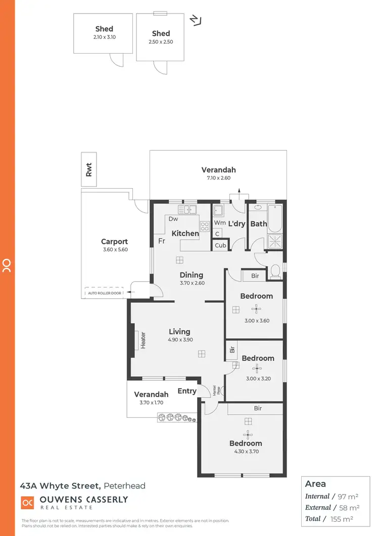 Floorplan of Homely house listing, 43a Whyte Street, Peterhead SA 5016