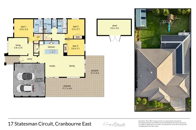 Floorplan of Homely house listing, 17 Statesman Circuit, Cranbourne East VIC 3977