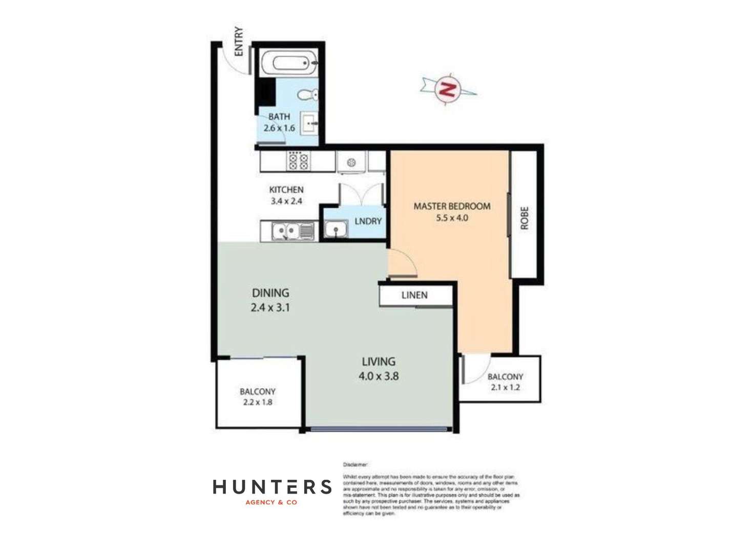 Floorplan of Homely apartment listing, 25/459 Church Street, Parramatta NSW 2150
