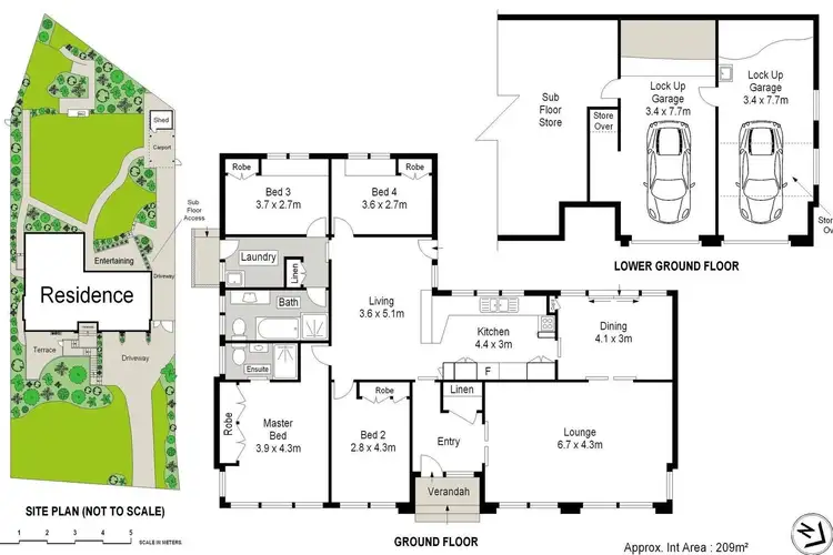 Floorplan of Homely house listing, 703 Port Hacking Road, Port Hacking NSW 2229