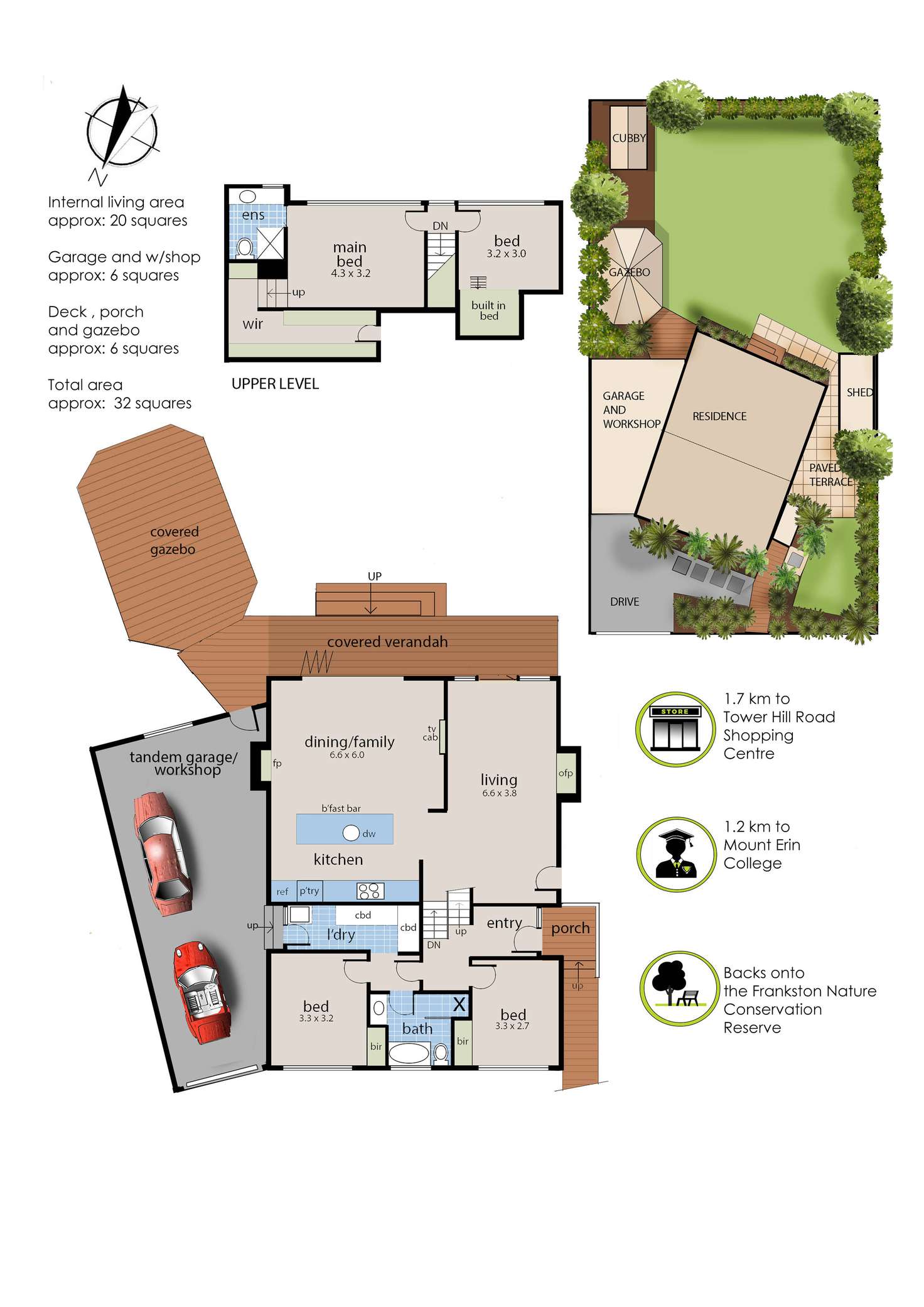 Floorplan of Homely house listing, 39 Casuarina Drive, Frankston South VIC 3199