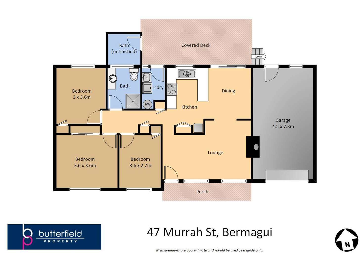 Floorplan of Homely house listing, 47 Murrah Street, Bermagui NSW 2546