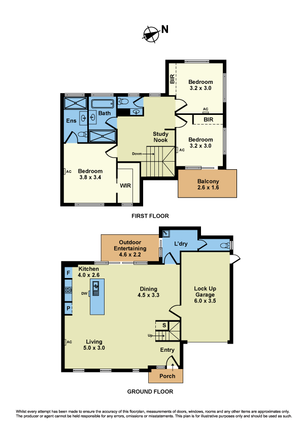 Floorplan of Homely house listing, 17B Hutchinson Street, Albion VIC 3020