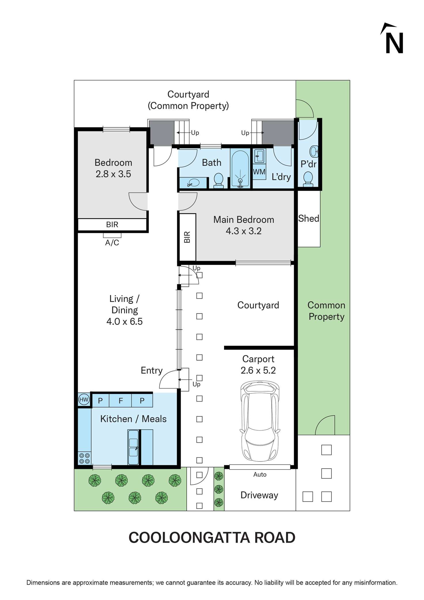 Floorplan of Homely unit listing, 4/8 Cooloongatta Road, Camberwell VIC 3124