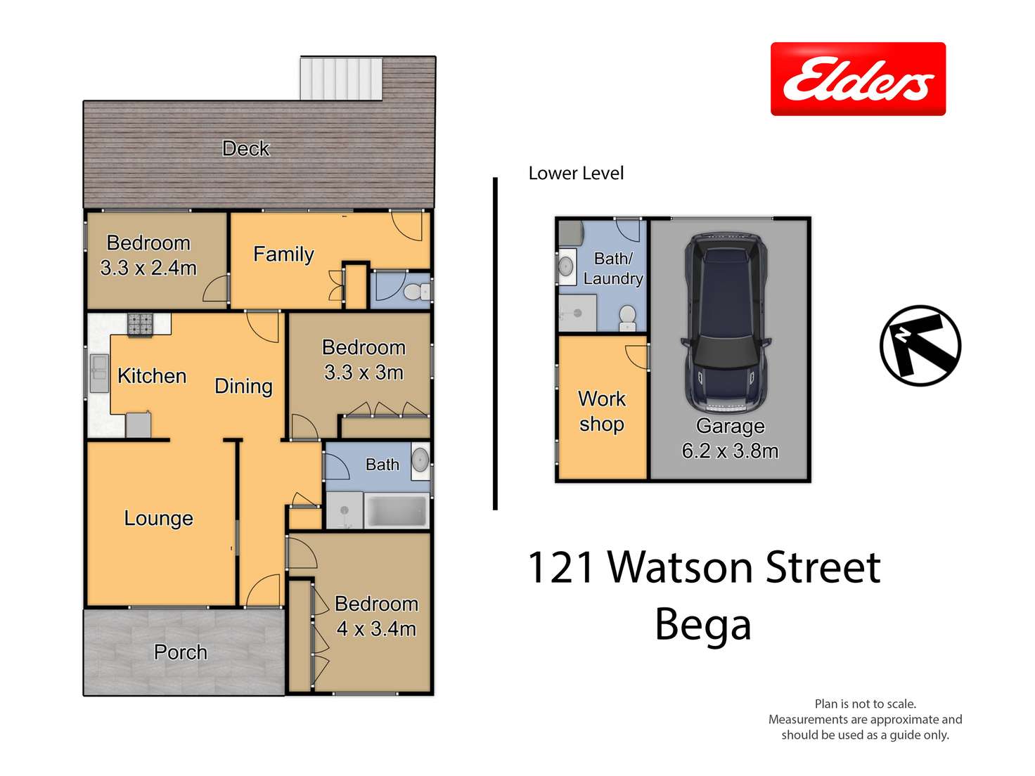 Floorplan of Homely house listing, 12 Watson Street, Bega NSW 2550