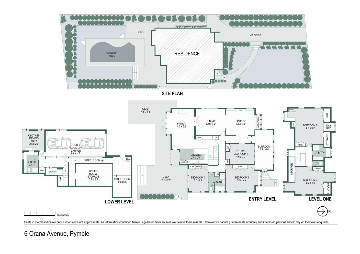 Floorplan of Homely house listing, 6 Orana Avenue, Pymble NSW 2073