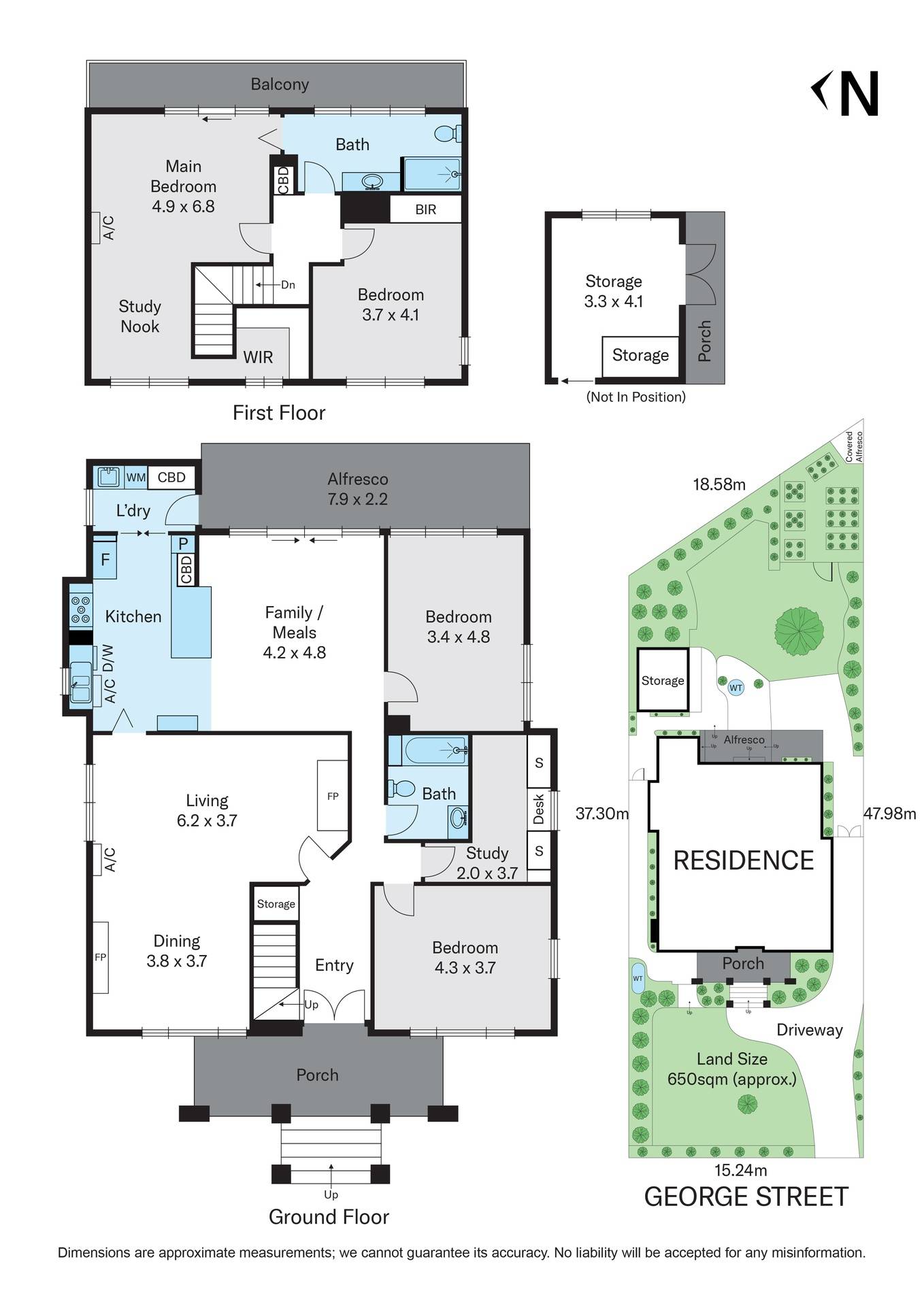 Floorplan of Homely house listing, 8 George Street, Camberwell VIC 3124