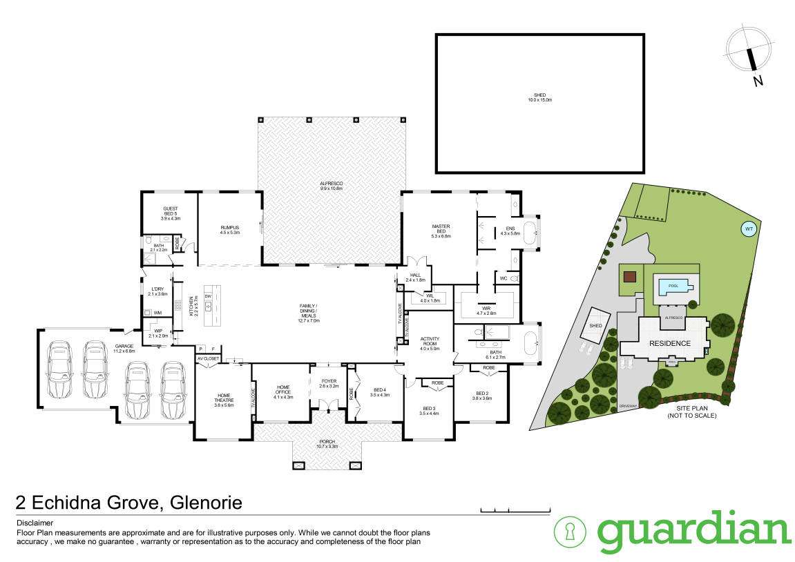 Floorplan of Homely house listing, 2 Echidna Grove, Glenorie NSW 2157
