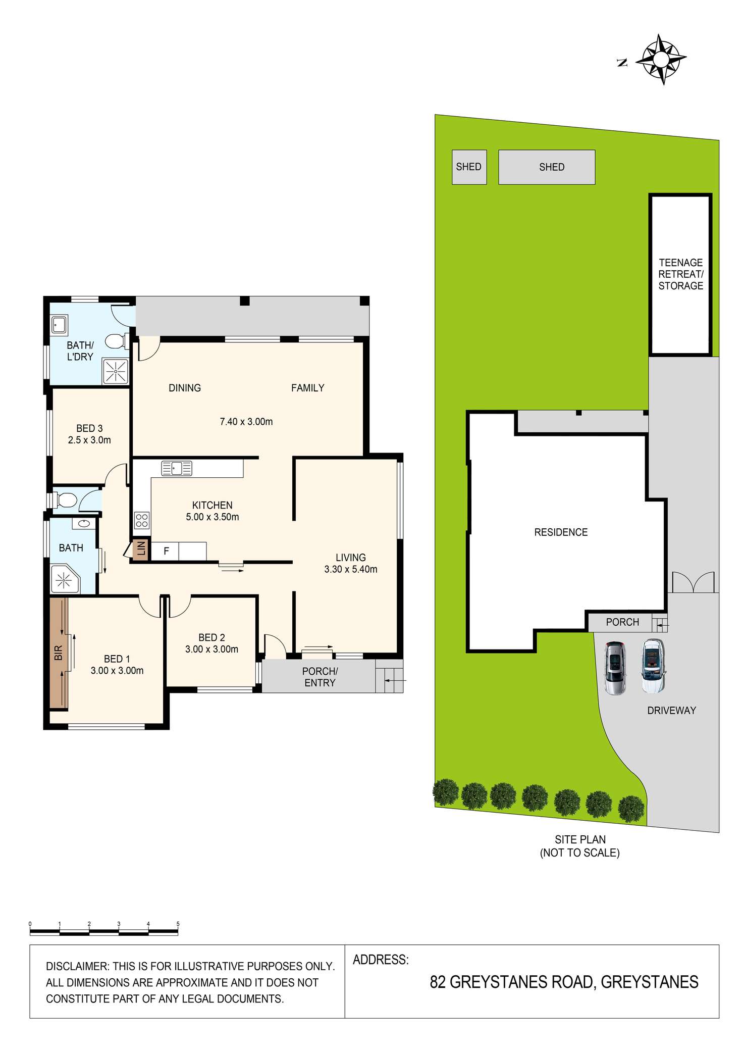 Floorplan of Homely house listing, 82 Greystanes Road, Greystanes NSW 2145