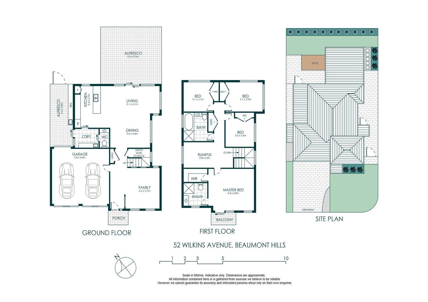 Floorplan of Homely house listing, 52 Wilkins Avenue, Beaumont Hills NSW 2155