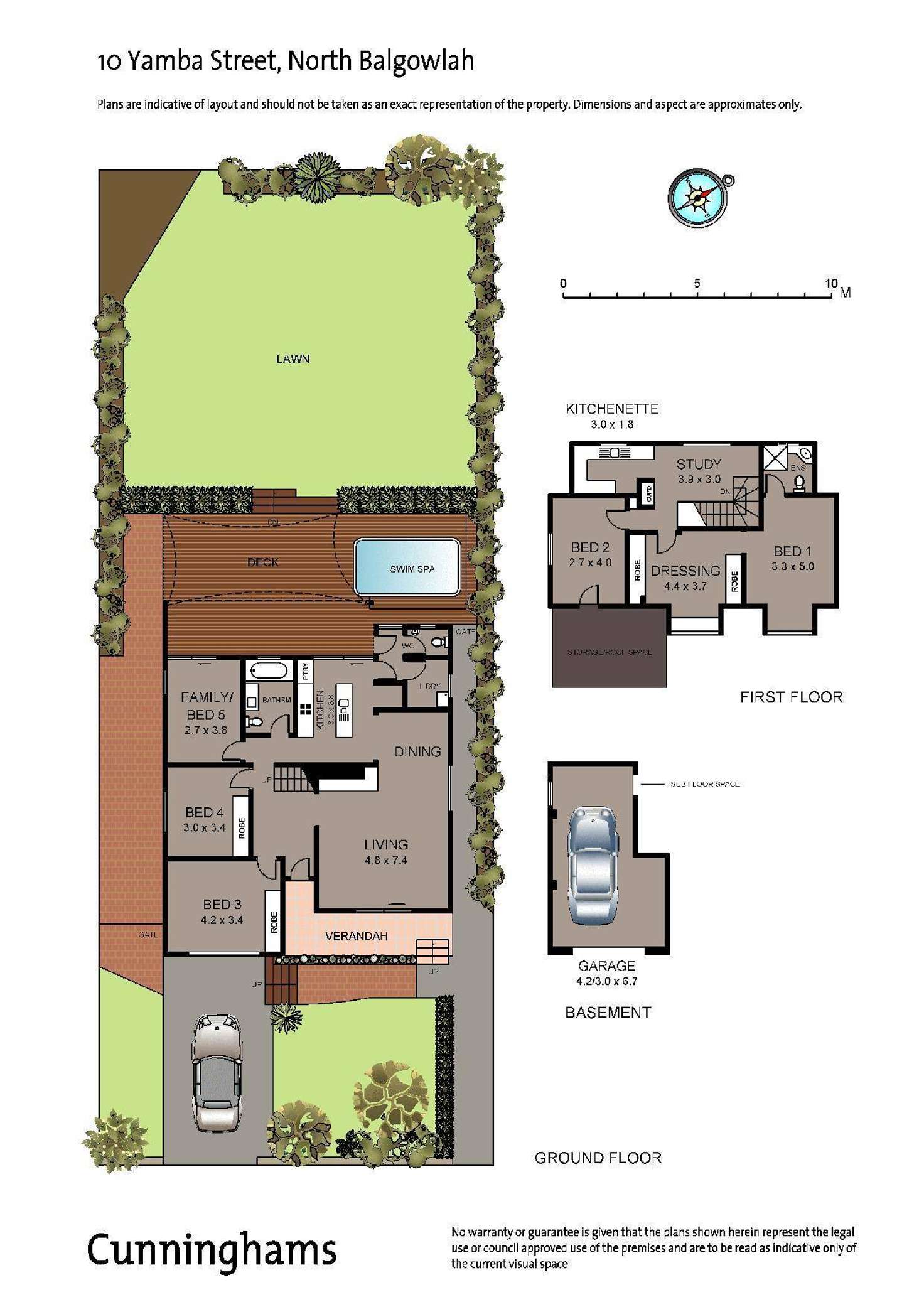 Floorplan of Homely house listing, 10 Yamba Street, North Balgowlah NSW 2093