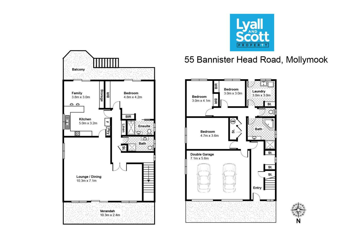 Floorplan of Homely house listing, 55 Bannister Head Road, Mollymook Beach NSW 2539