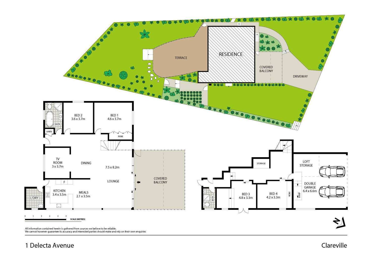 Floorplan of Homely house listing, 1 Delecta Avenue, Clareville NSW 2107