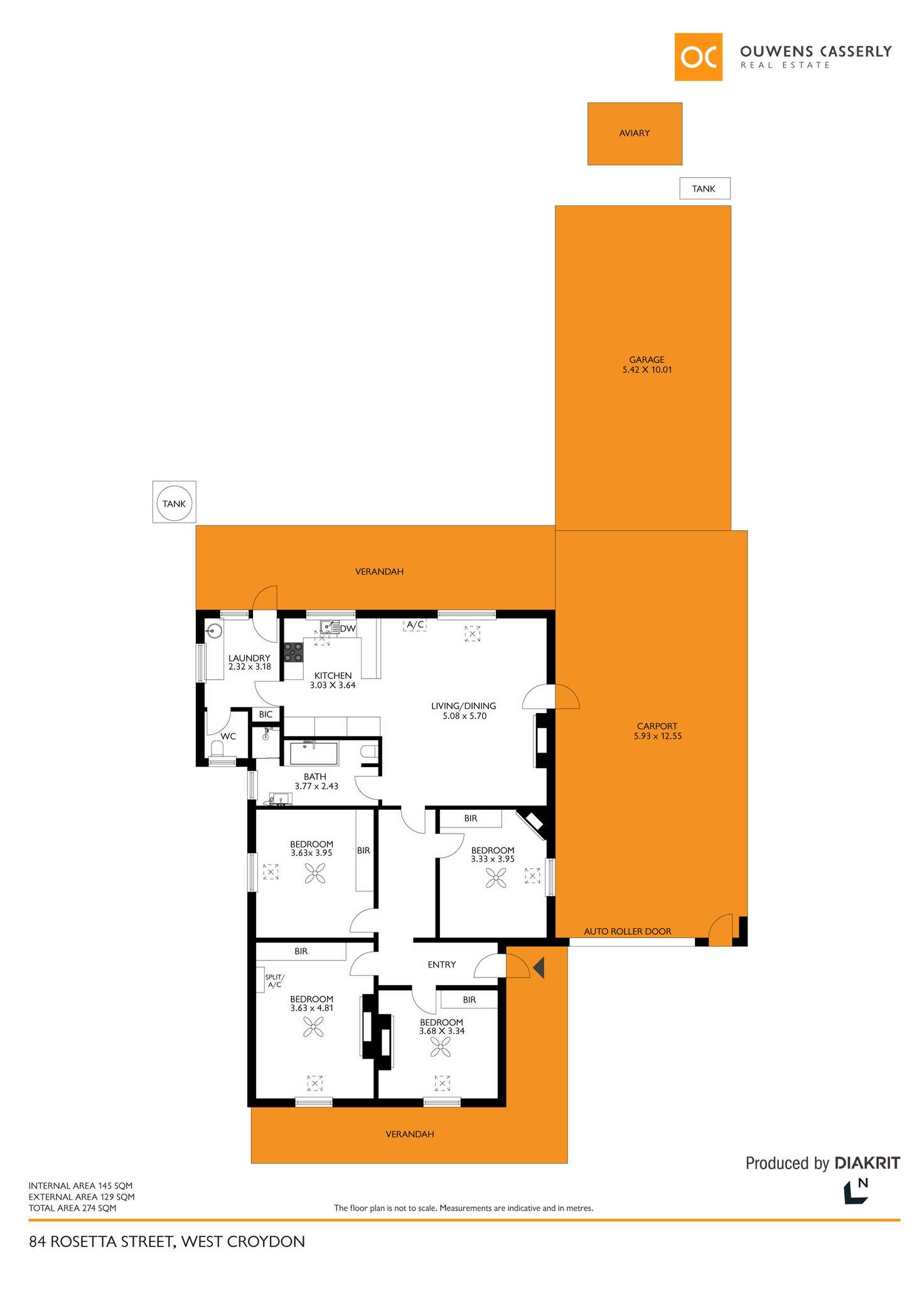 Floorplan of Homely house listing, 84 Rosetta Street, West Croydon SA 5008