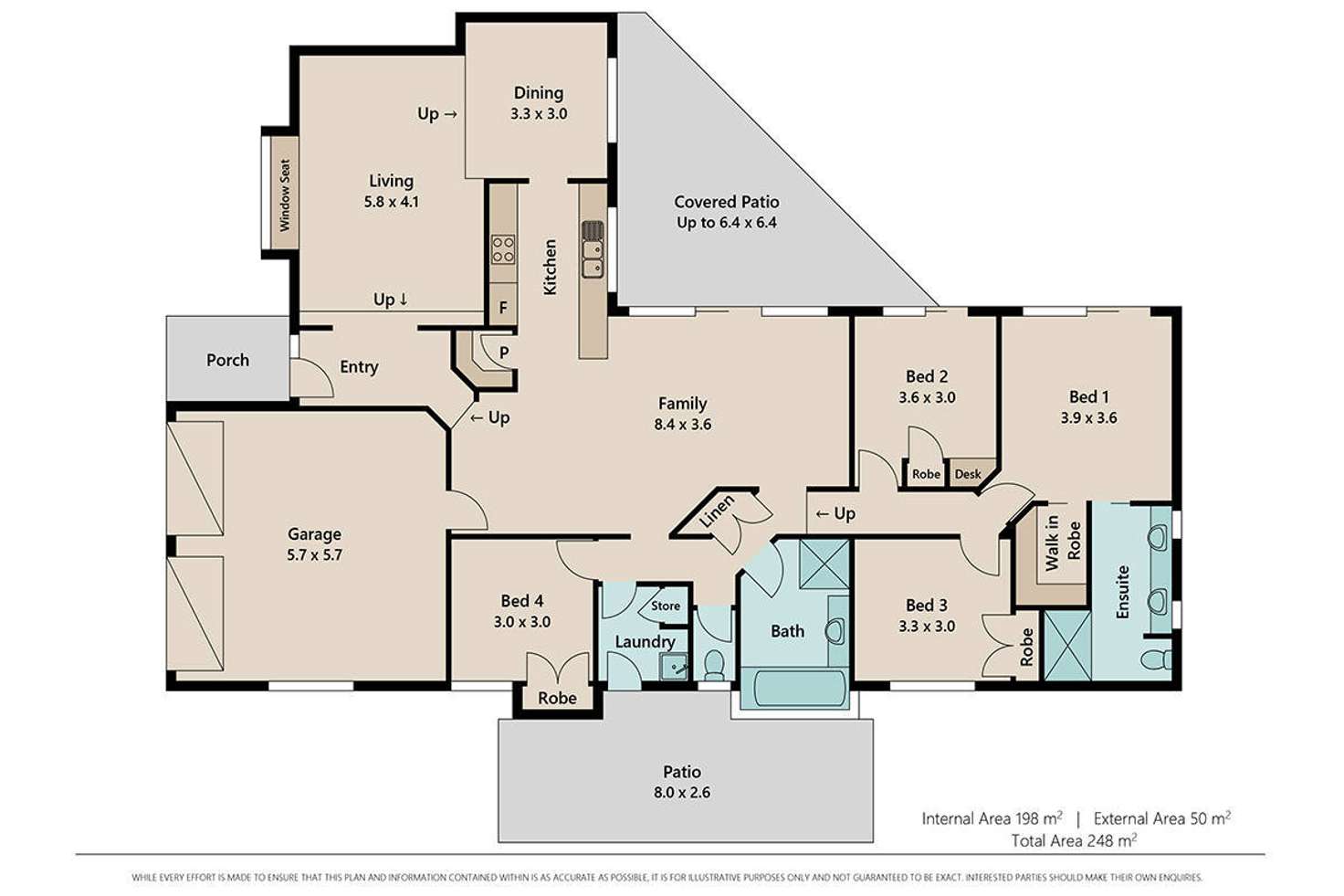 Floorplan of Homely house listing, 7 Nelson Court, Benowa QLD 4217